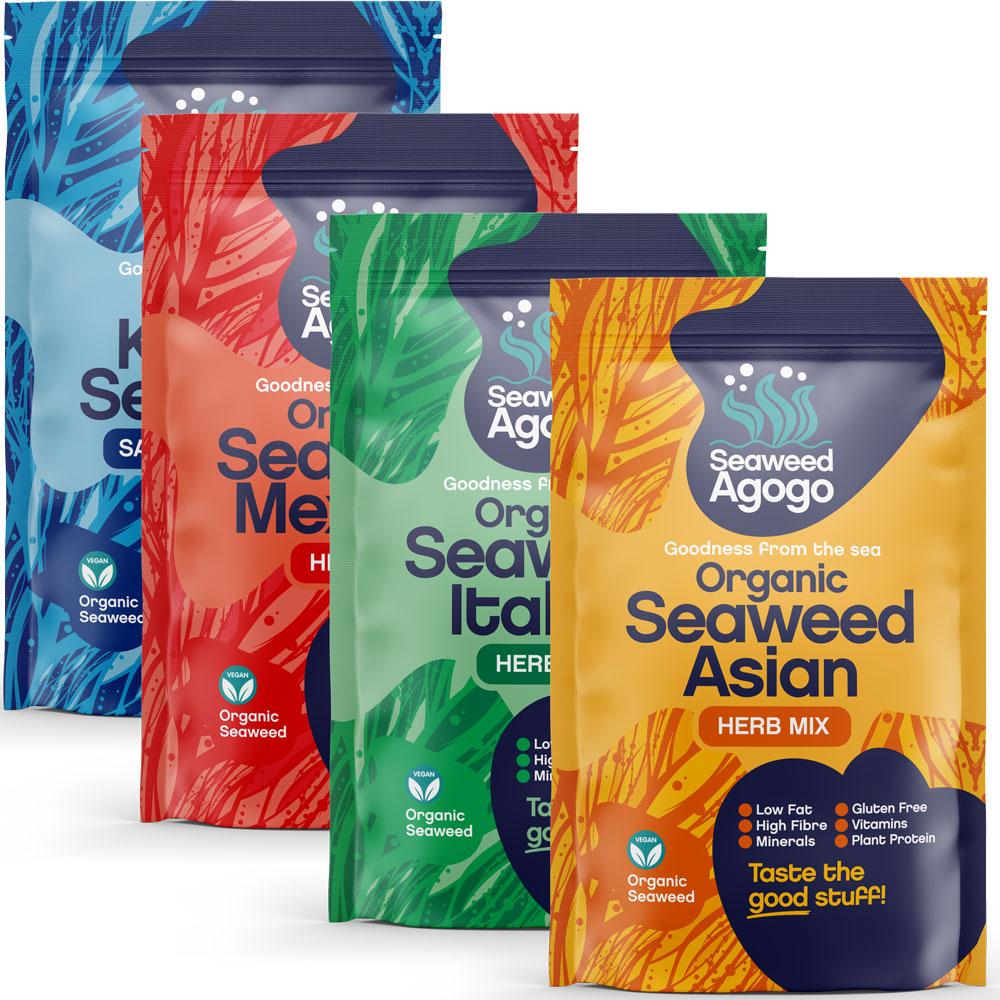 Seaweed Agogo Organic Seaweed Mixes Multi-Pack - Seaweed Agogo